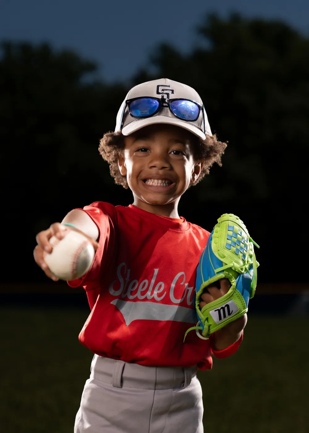 Youth athlete sports portrait by Off The Rails Sports