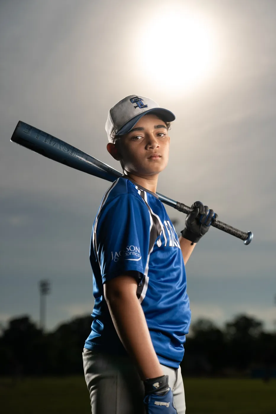 Youth athlete sports portrait by Off The Rails Sports