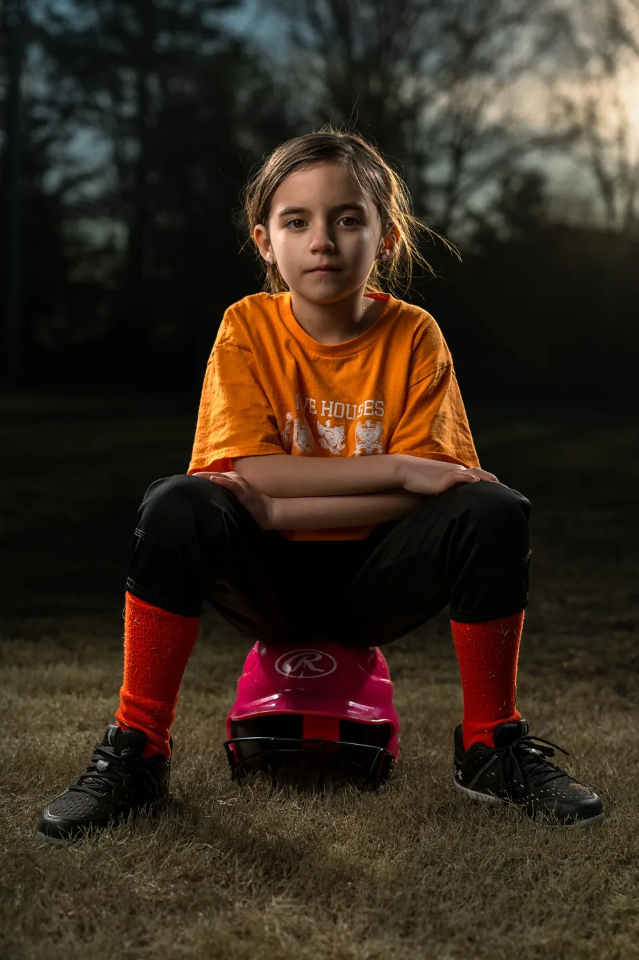 Youth athlete sports portrait by Off The Rails Sports
