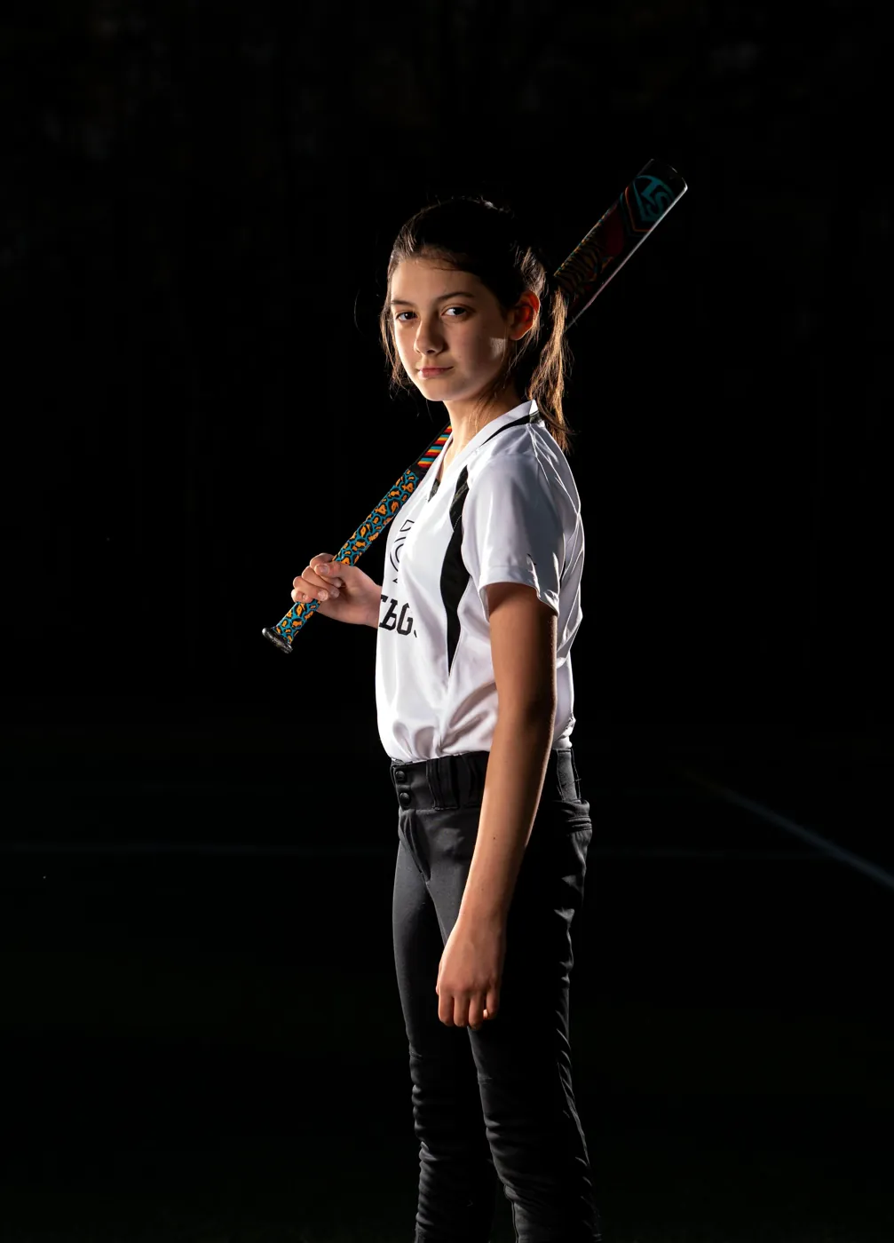 Youth athlete sports portrait by Off The Rails Sports