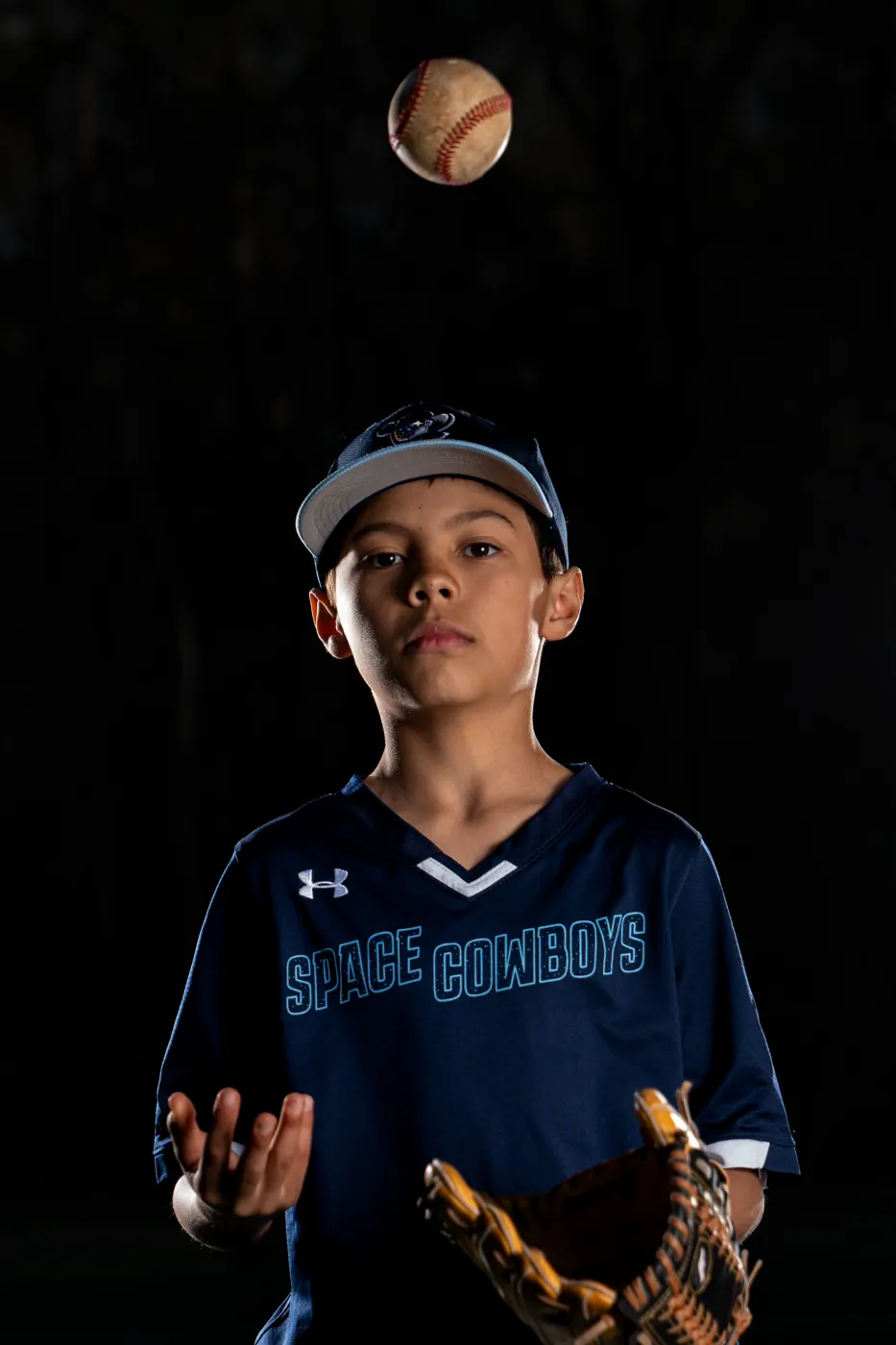 Youth athlete sports portrait by Off The Rails Sports