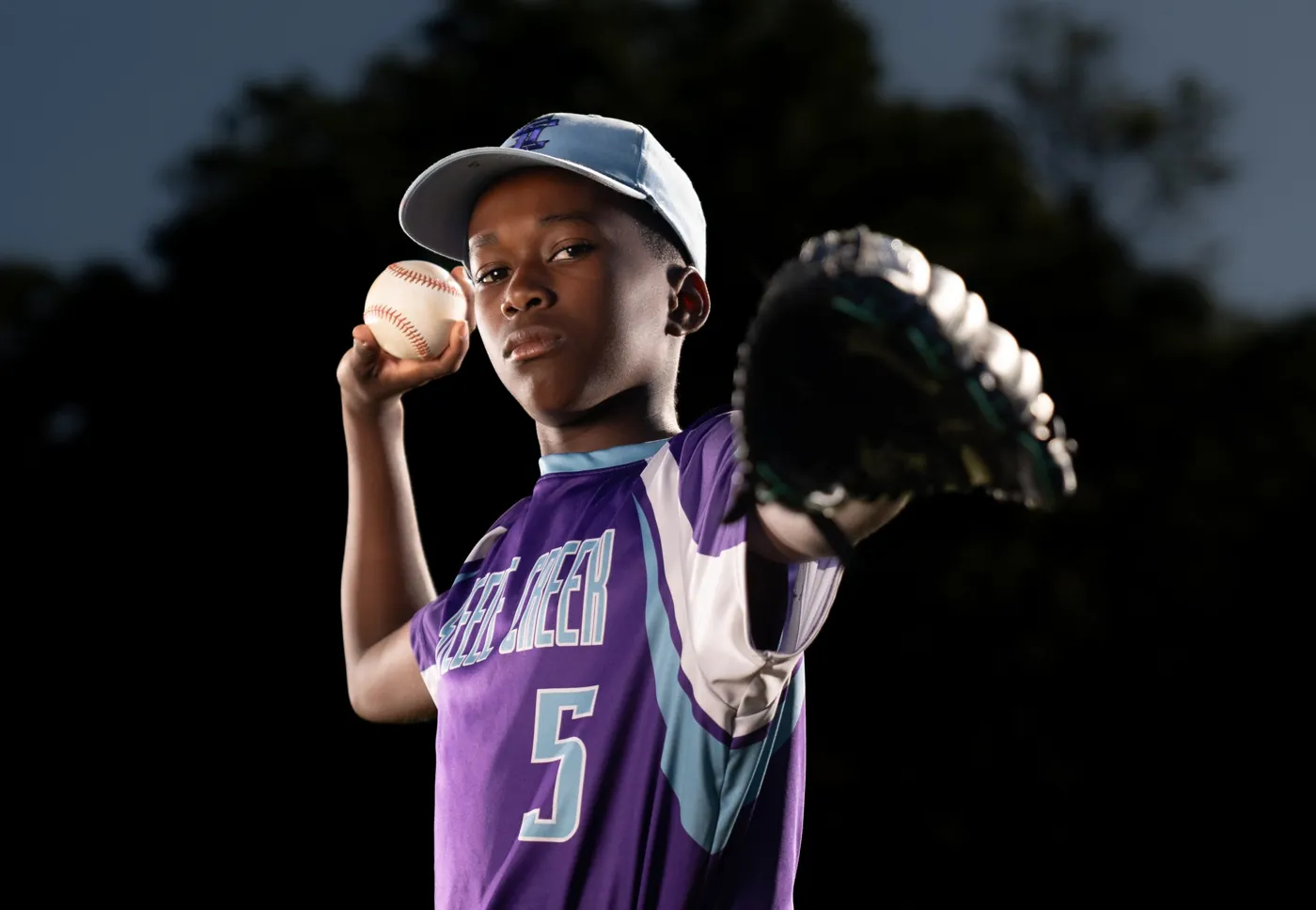 Youth athlete sports portrait by Off The Rails Sports