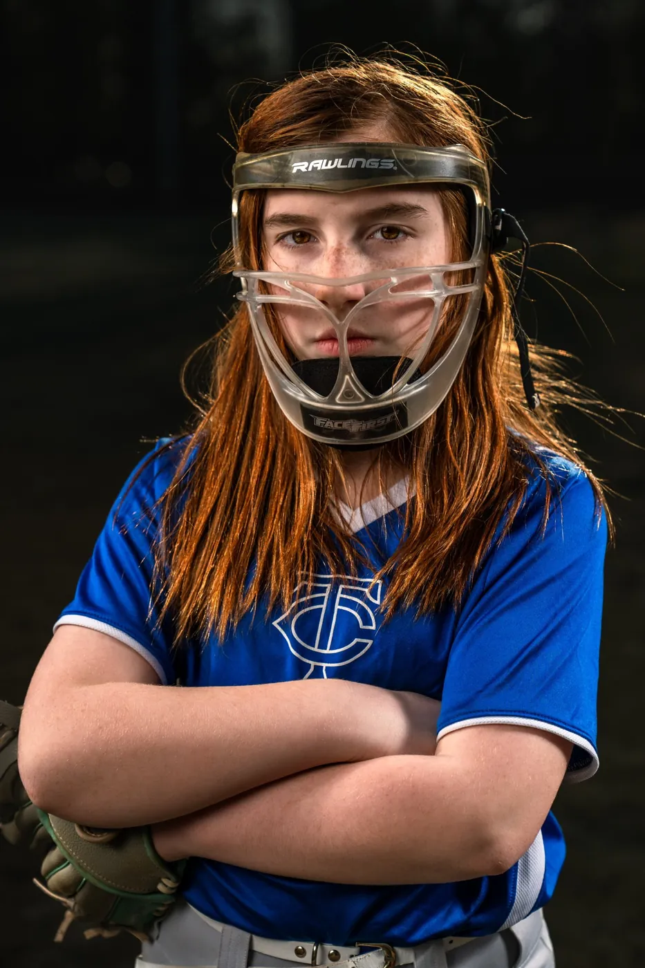 Youth athlete sports portrait by Off The Rails Sports
