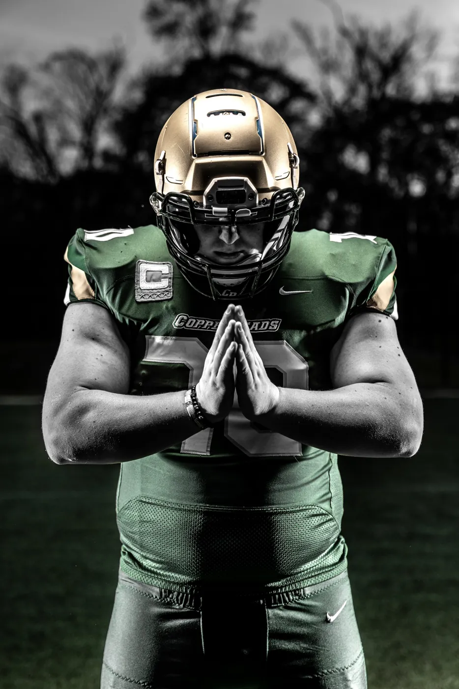 Youth athlete sports portrait by Off The Rails Sports