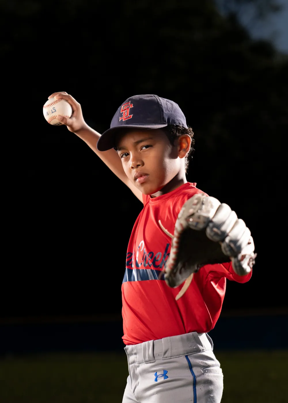 Youth athlete sports portrait by Off The Rails Sports